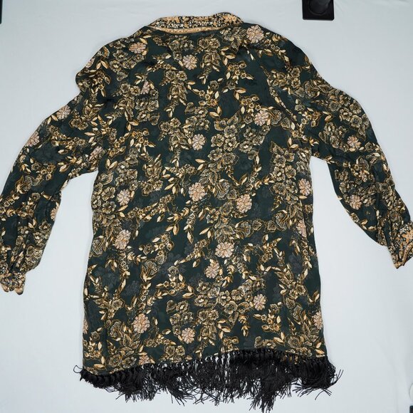 Free People Floral Print Kimono - XS - Picture 2 of 2